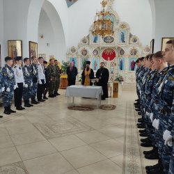Грязинских кадетов наградили знаком «Наследники Александра Невского»