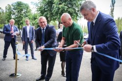 Игорь Артамонов открыл после реконструкции спортобъекты на липецком стадионе «Динамо» 