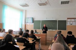 В Грязинском техническом  колледже состоялась встреча студентов с представителями Управления по контролю за оборотом наркотиков УМВД России по Липецкой области.