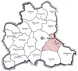 Подробная карта грязинского района липецкой области