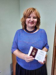 Руководитель Грязинского почтамта награждена медалью