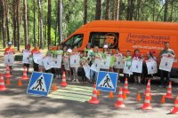 Уроки транспортной культуры проводятся в детских лагерях Липецкой области