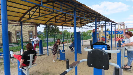 Проект «Активное долголетие» реализуется в селах Грязинского района